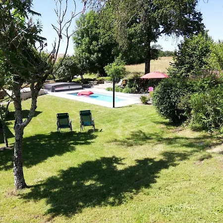 Maison De Caractere Avec Piscine Privative Au Coeur Des Volcans D'auvergne - Fr-1-742-173 度假居 *